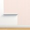 Pink Stripe Hand Painted Cotton Candy Boho Chic Custom Removable Wallpaper by Spoonflower Peel & Stick Wallpaper 2FT Wide